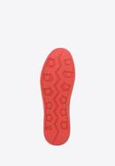 Herren-Sneakers aus Leder mit Stickerei, rot, 94-M-951-1-40, Bild 6