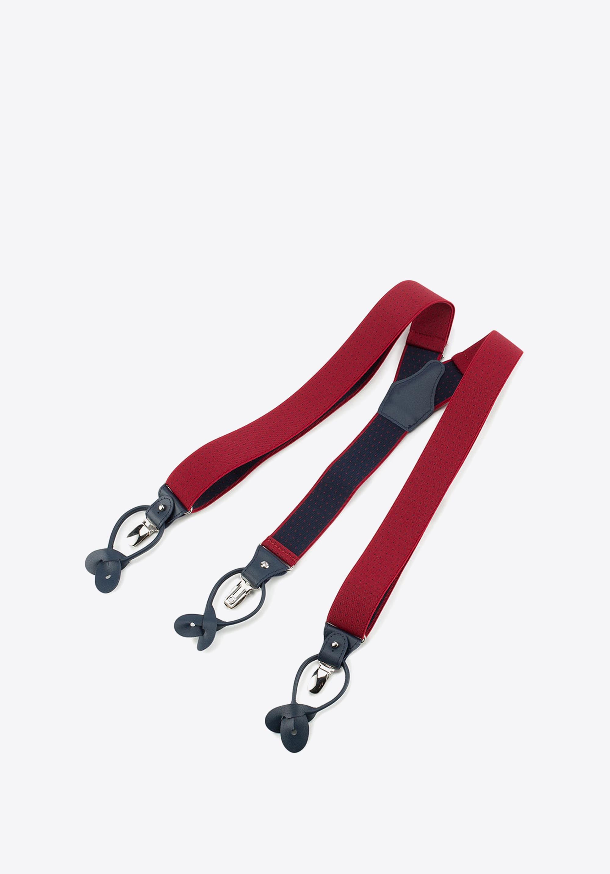 Hosenträger für Herren, rot, 91-SZ-001-X1, Bild 1