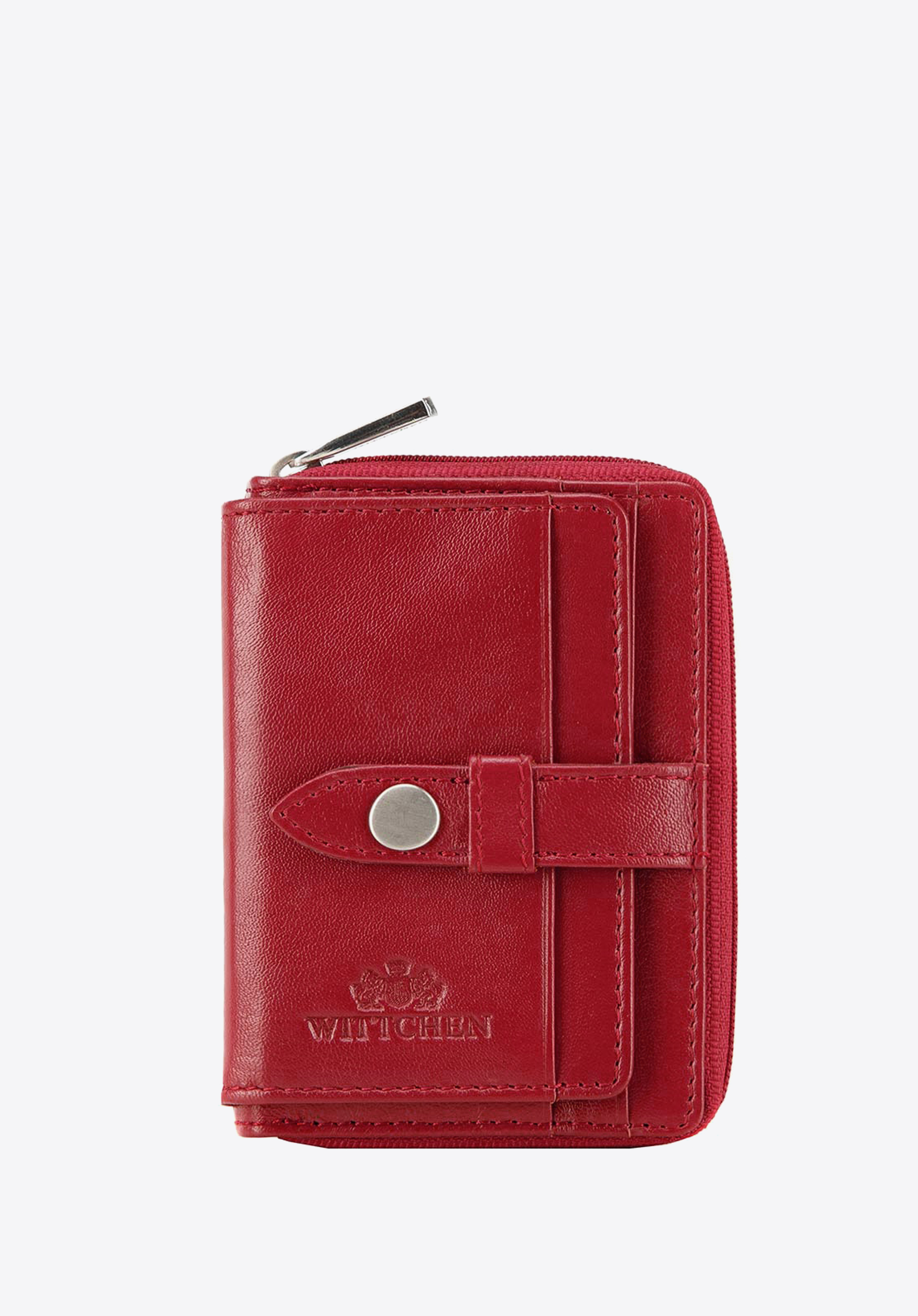 KLEINE GELDBÖRSE FÜR DAMEN, rot, 26-1-440-3, Bild 1