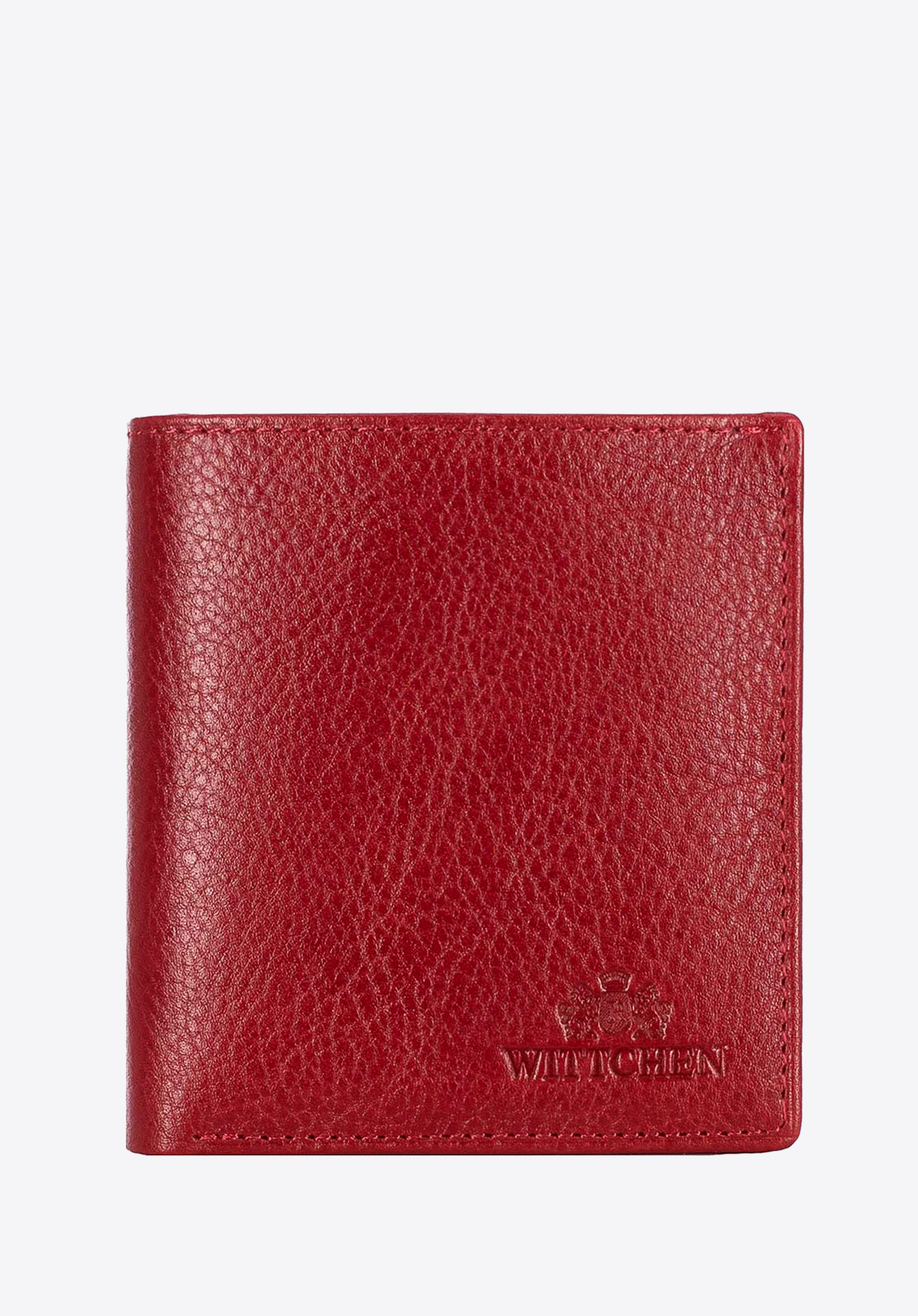 KLEINE GELDBÖRSE FÜR DAMEN AUS LEDER, rot, 21-1-065-30, Bild 1