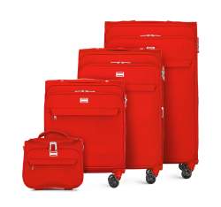 Kofferset mit Beauty Case, rot, 56-3S-65K-3, Bild 1