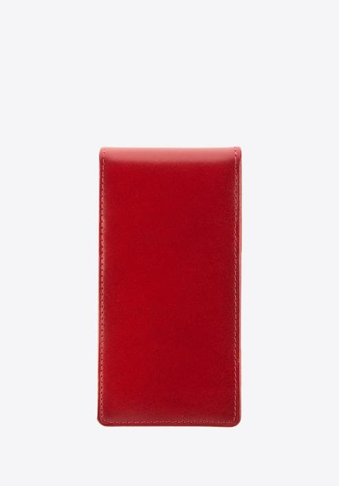 Kreditkartenetui aus Leder mit mehreren Fächern, rot, 21-2-170-1, Bild 3