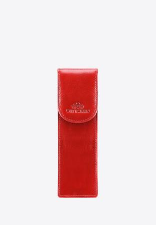 Kugelschreiber-Etui aus Leder, rot, 21-2-169-3, Bild 1