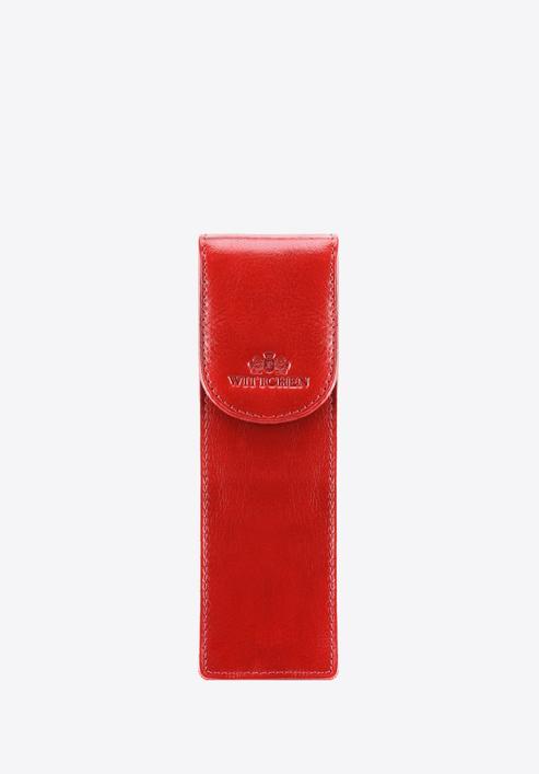 Kugelschreiber-Etui aus Leder, rot, 21-2-169-1, Bild 1