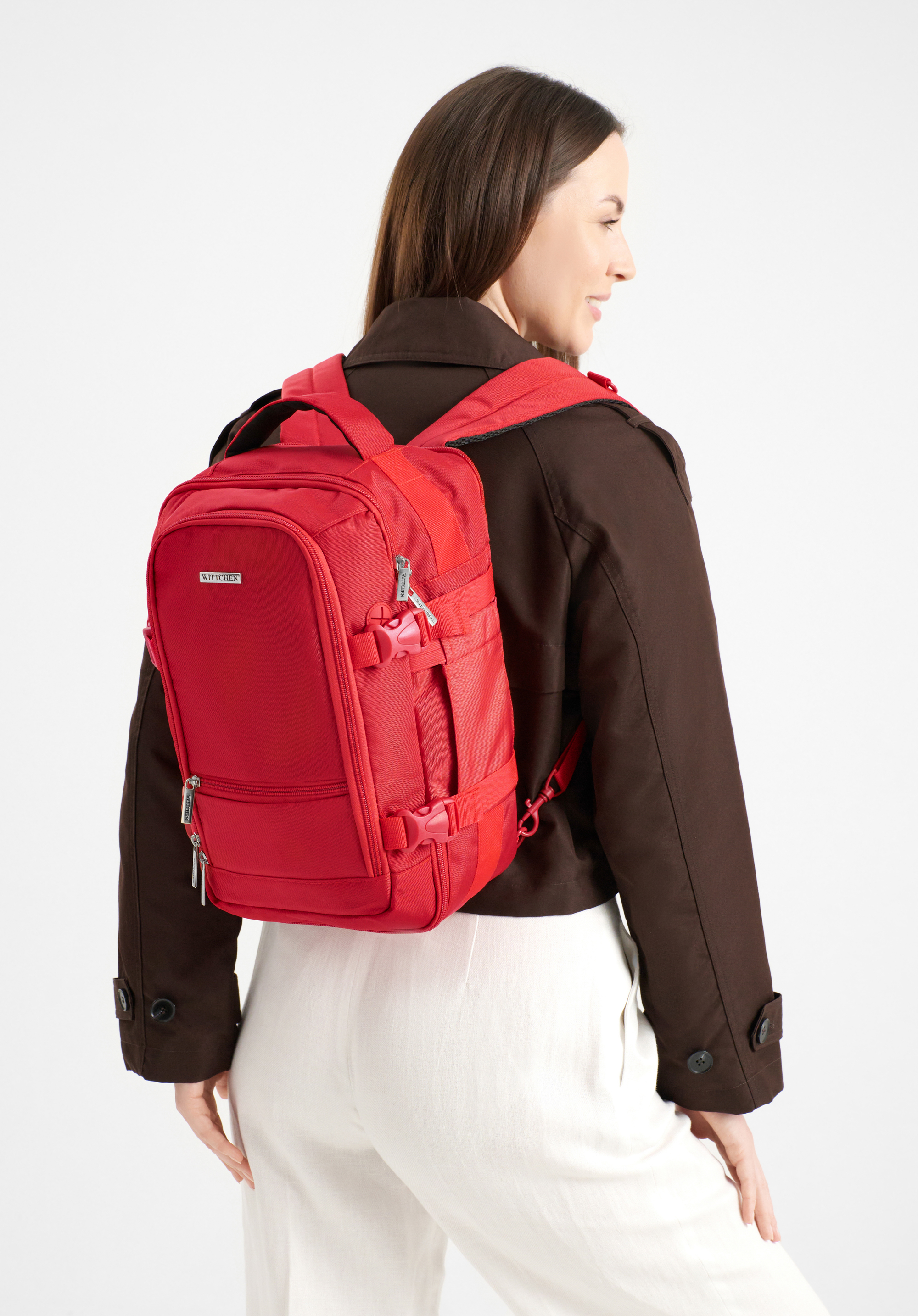 Multifunktionaler Bordrucksack, rot, 29-3P-000-35, Bild 1