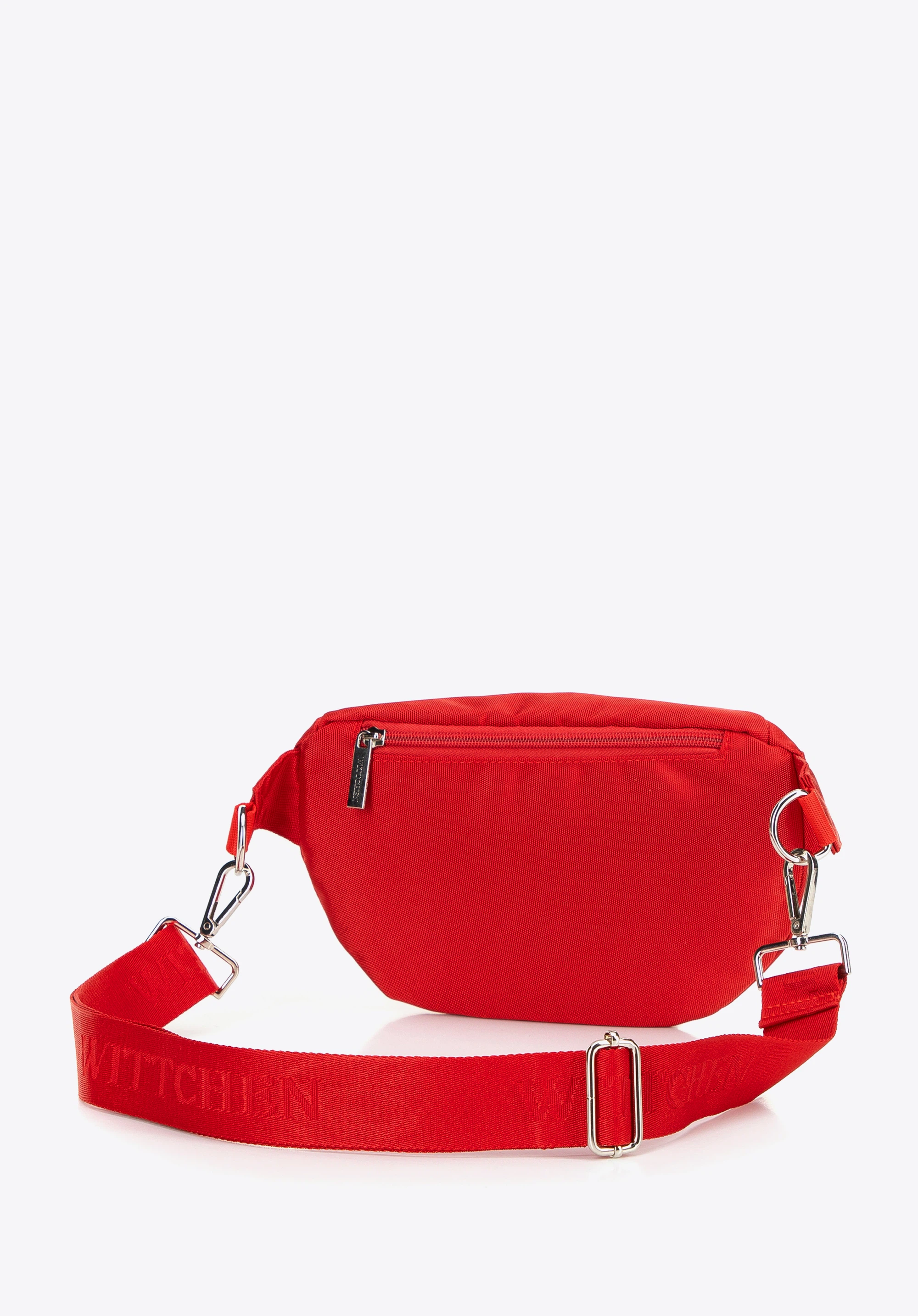 Polyester-Gürteltasche mit abnehmbarem Riemen, rot, 29-2P-000-35, Bild 1