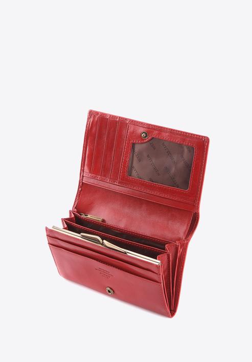 SilberDream DrachenLeder Unisex Schlüsseltasche Etui Geldbörse rot Leder  10.5x0.5x7cm OPJ901R Leder