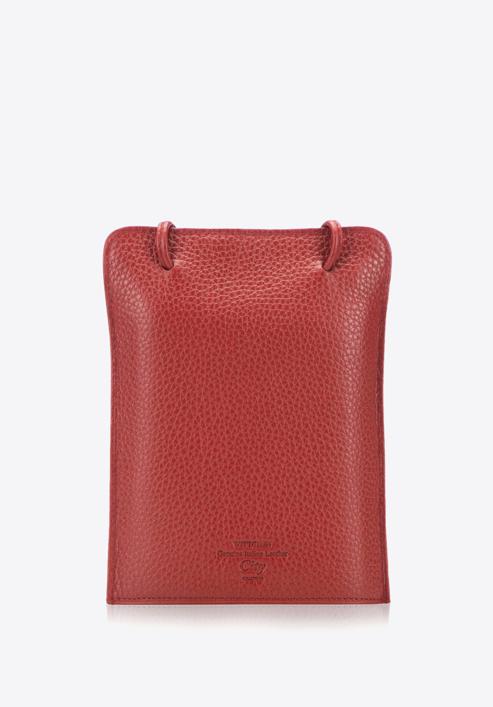 Reisepasstasche aus Leder, rot, 17-5-127-3, Bild 5