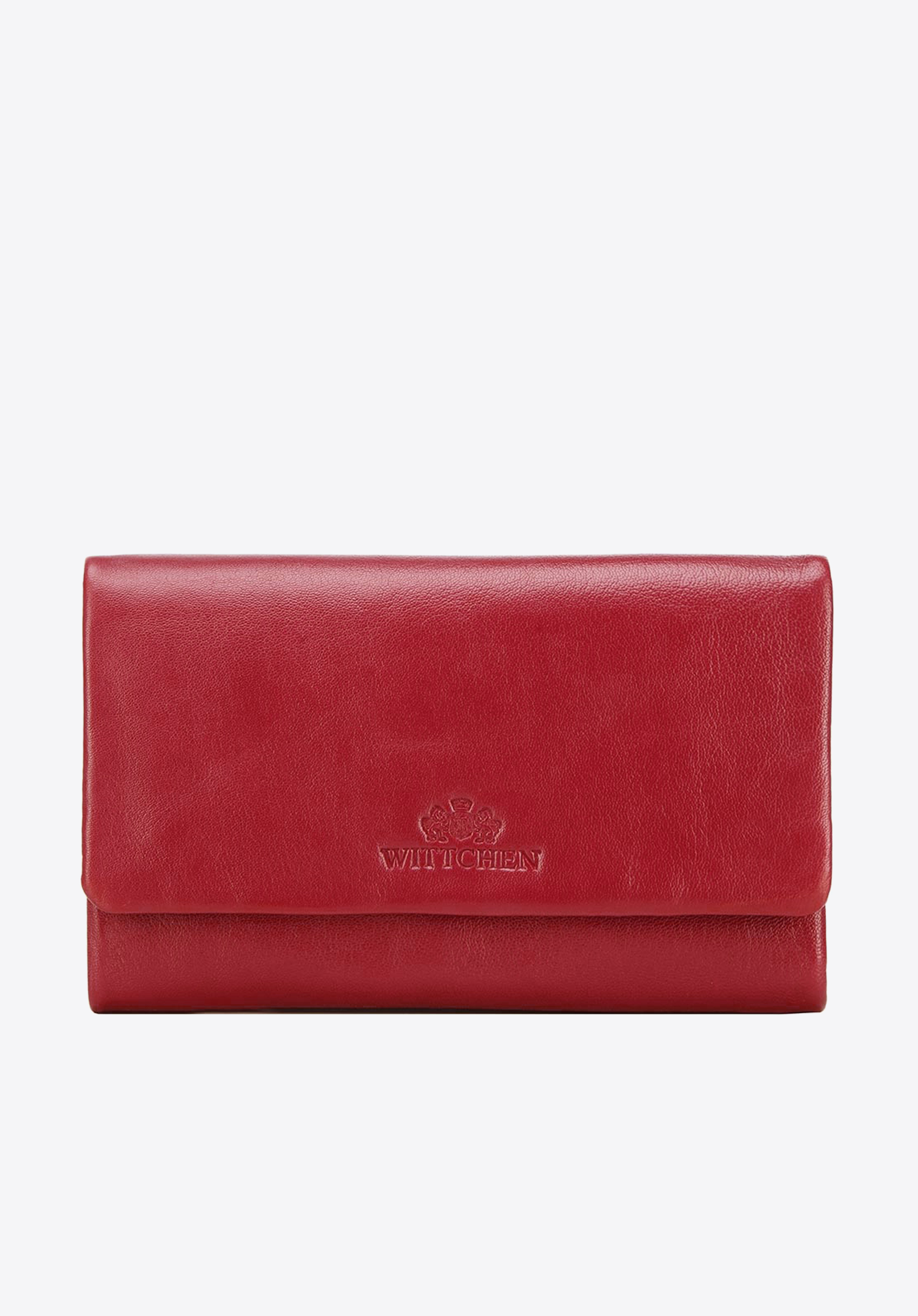 SCHLICHTER GELDBEUTEL FÜR DAMEN, rot, 26-1-442-3, Bild 1