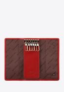 Schlüsseletui aus Echtleder mit Wappen, rot, 10-2-013-3, Bild 2