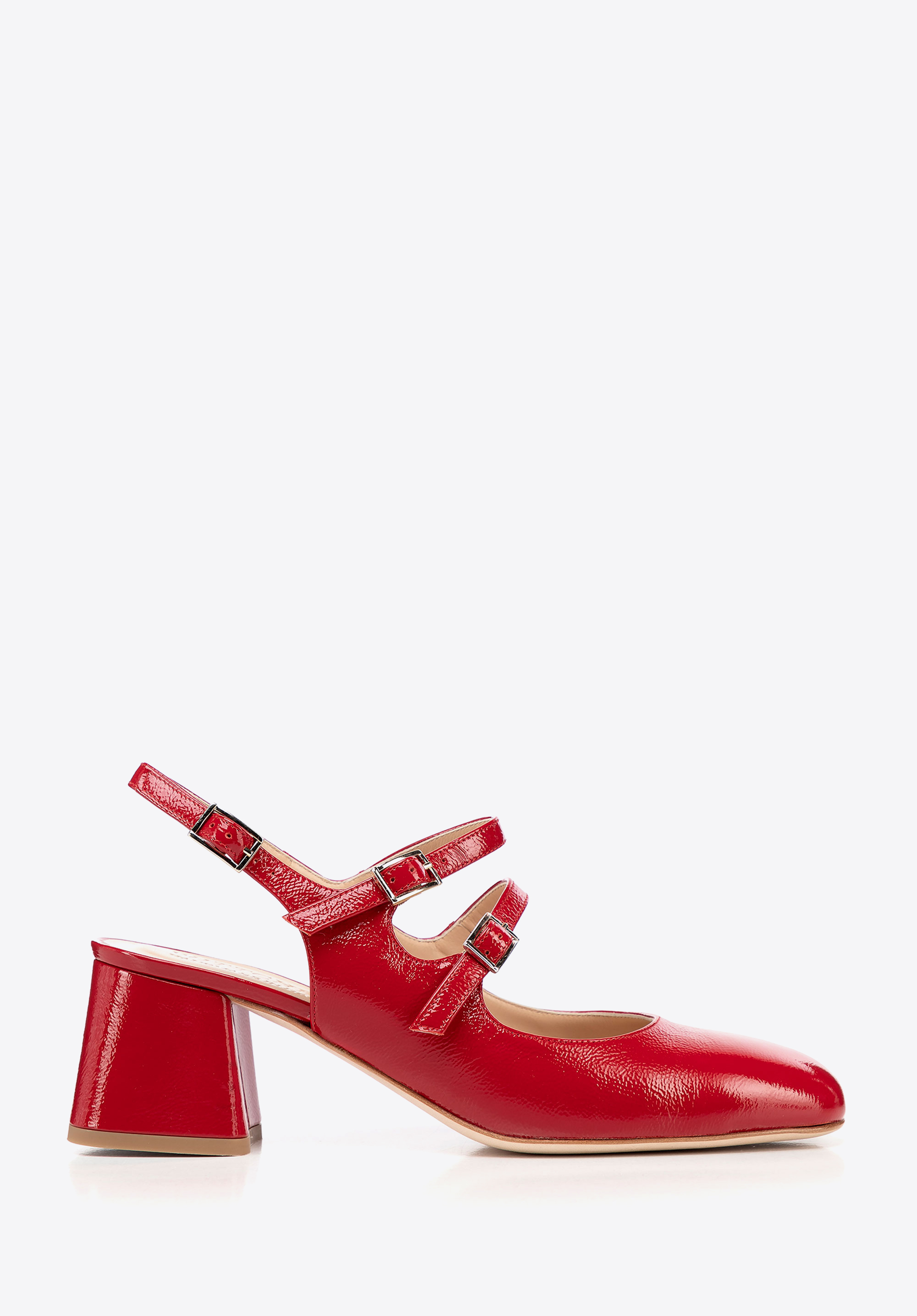 Schuhe, rot, 100-D-106-3-35, Bild 1