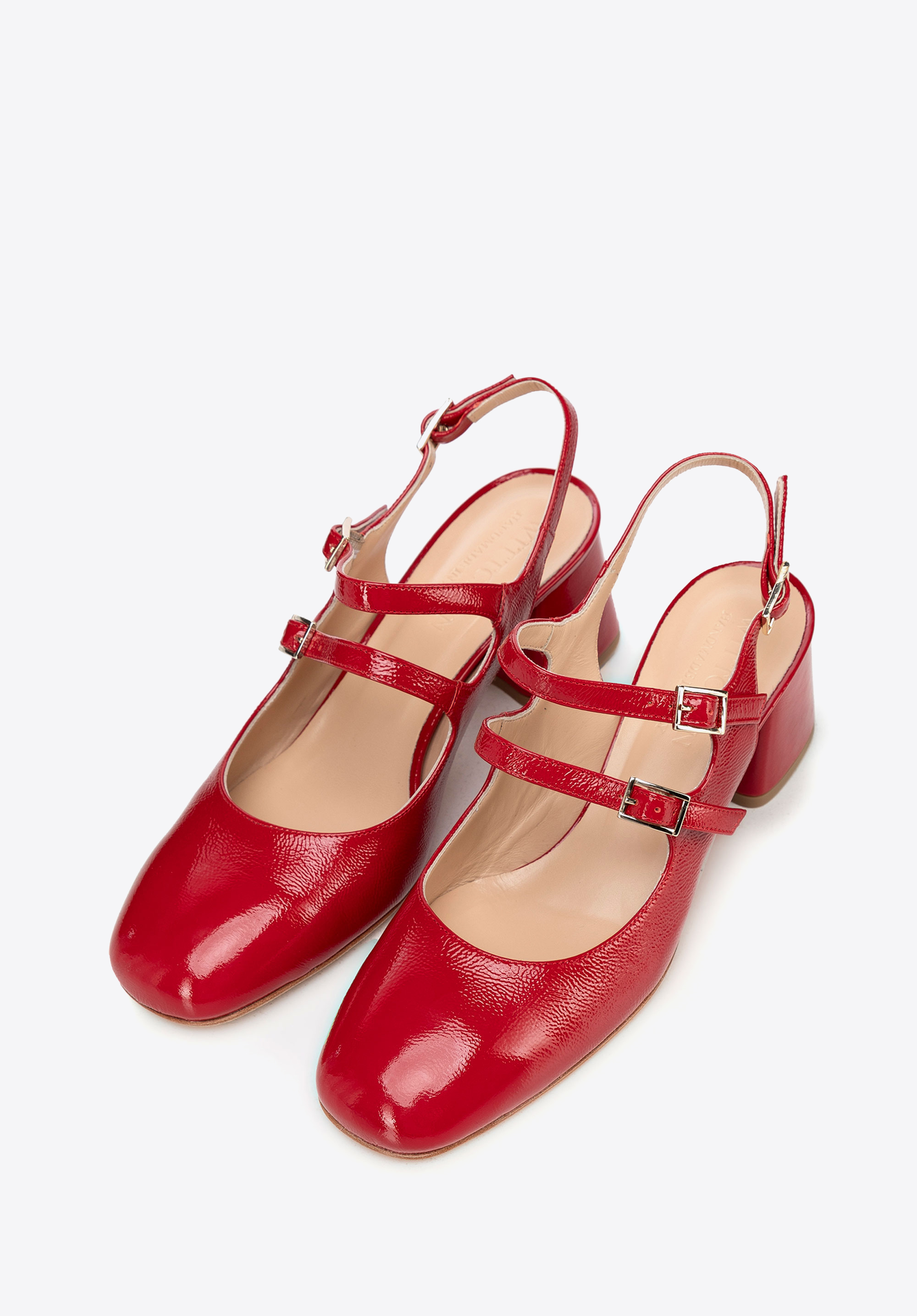 Schuhe, rot, 100-D-106-3-35, Bild 1