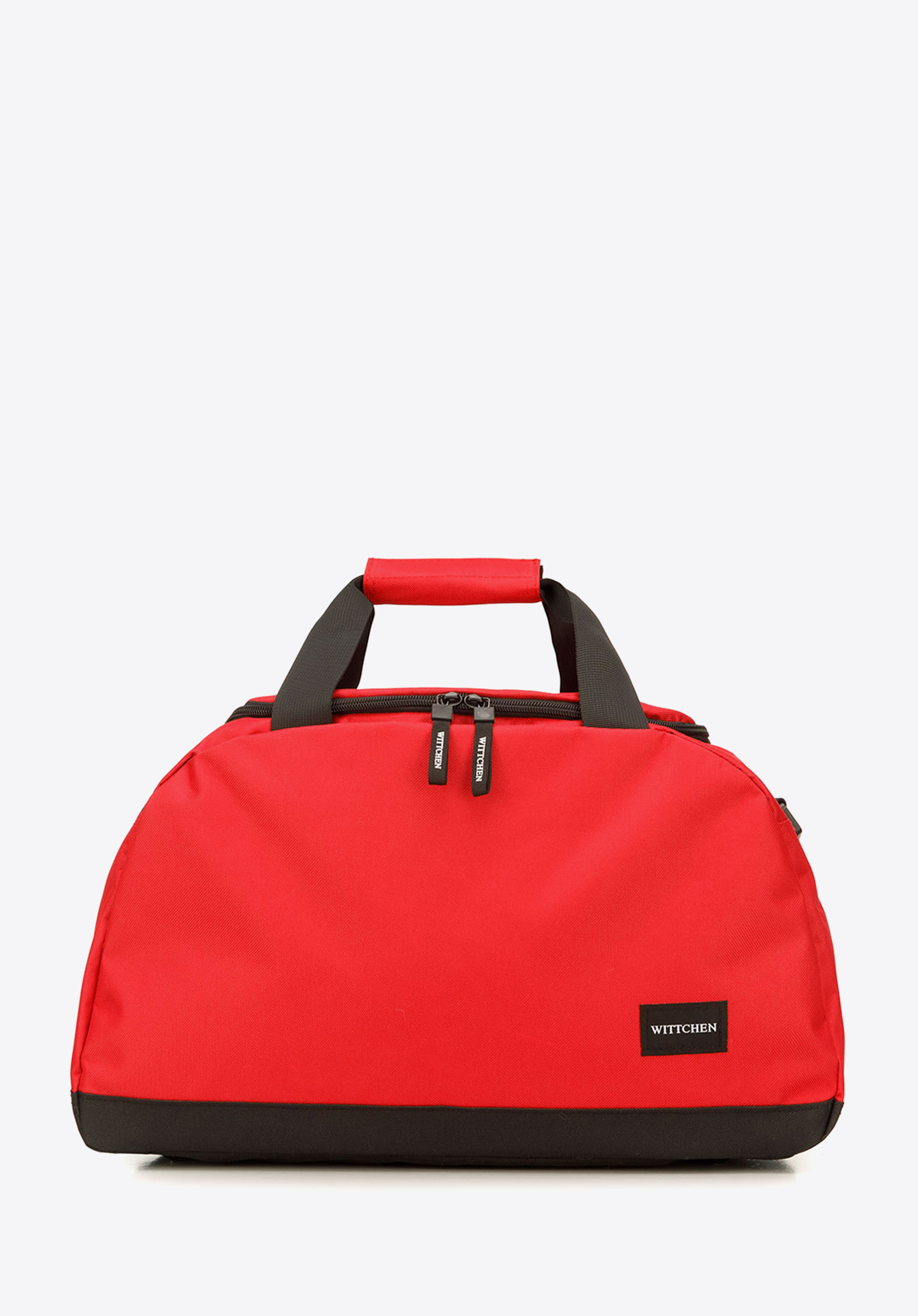 Kleine Reisetasche, rot-schwarz, 56-3S-926-30, Bild 1
