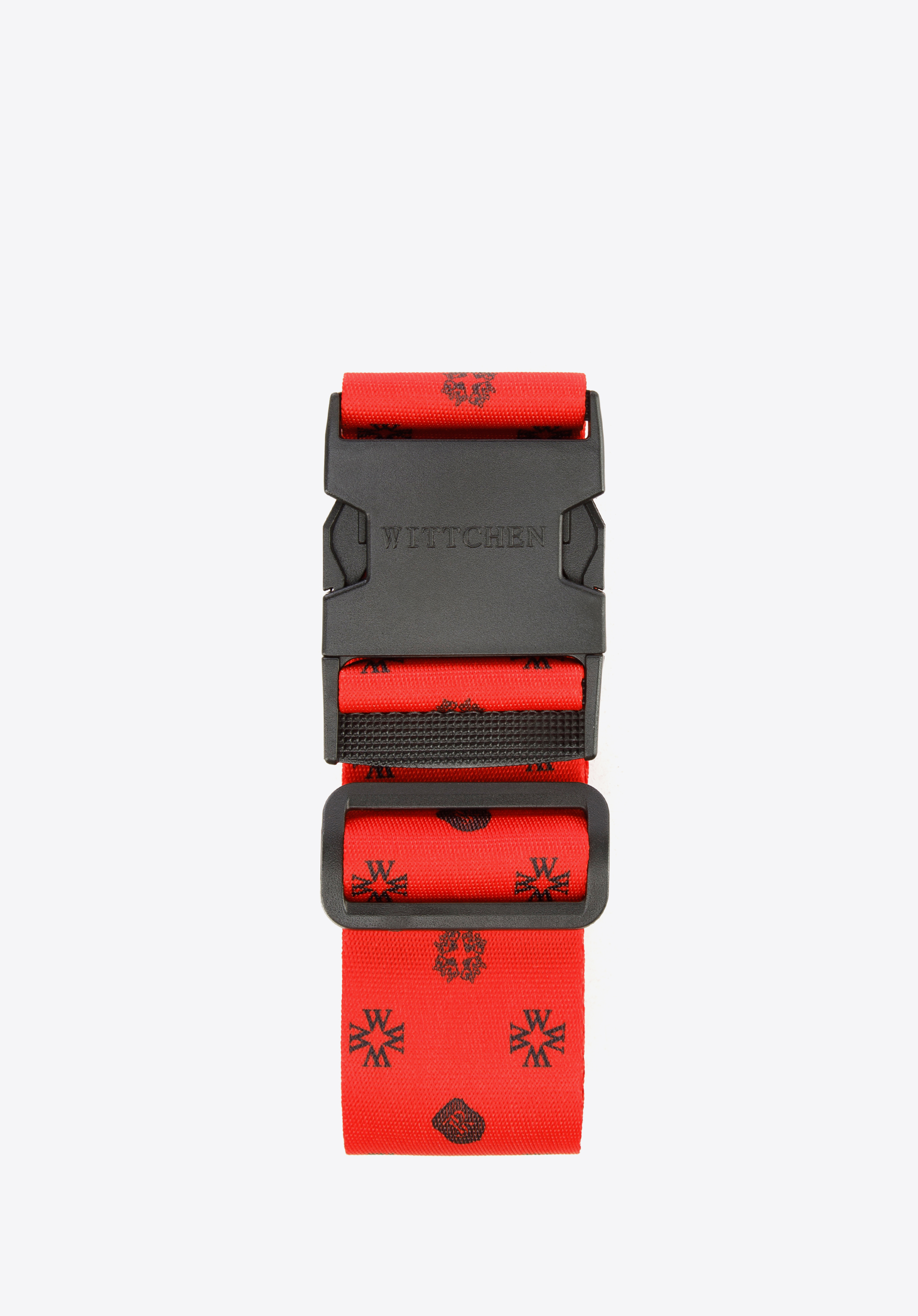 Sicherheitsgurt für Gepäck mit Monogramm, rot, 56-30-015-65, Bild 1