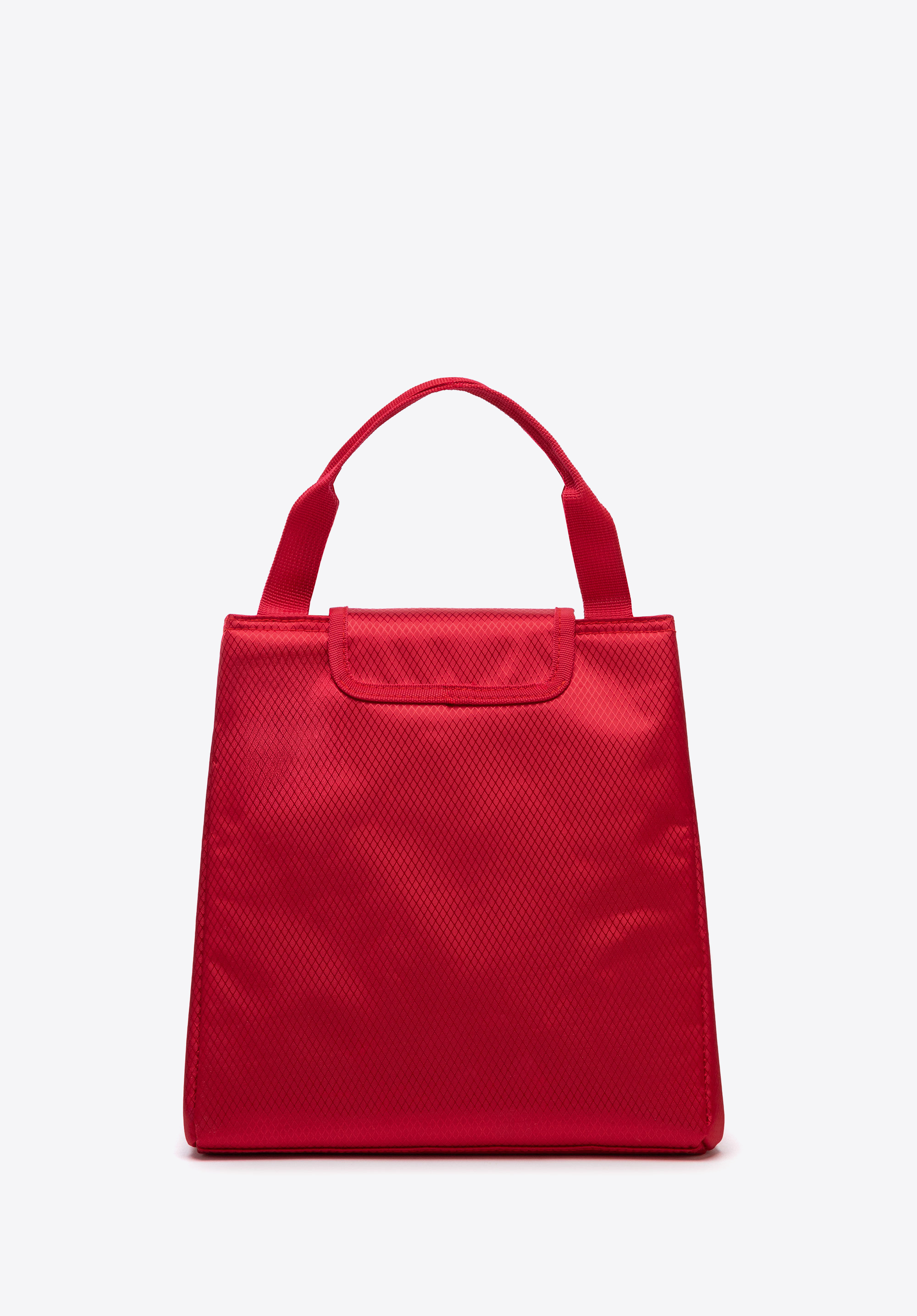 Trapezförmige Lunch-Tasche, rot, 56-3-022-30, Bild 1
