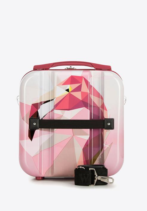 Geantă pentru cosmetice de călătorie din ABS cu imprimeu, roz, 56-3A-644-C, Fotografie 4