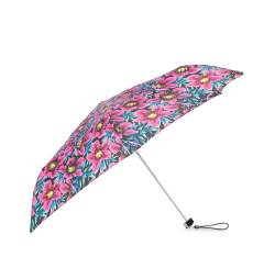 Umbrelă manuală mică pentru femei, roz - negru, PA-7-168-X6, Fotografie 1