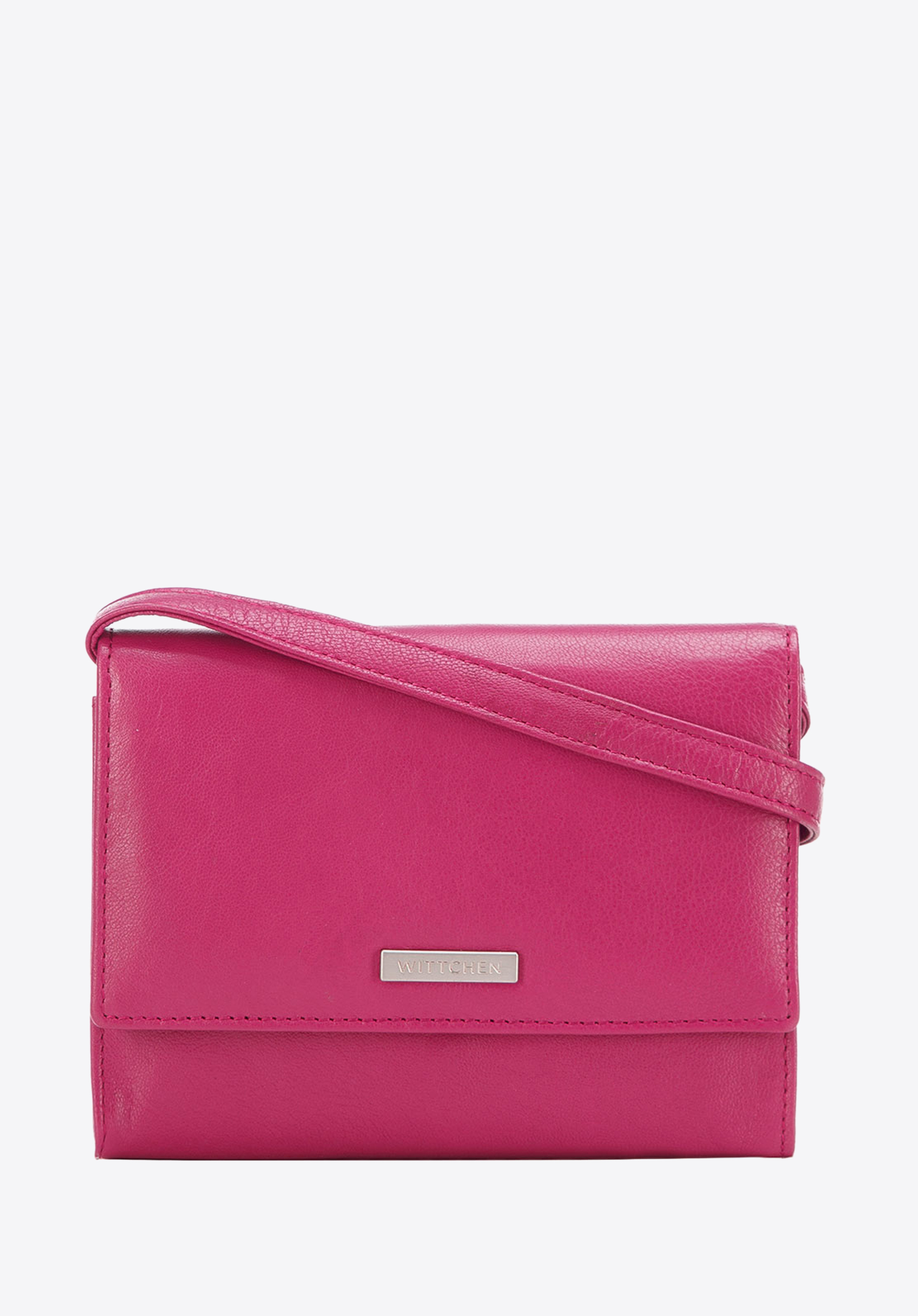 Portofel de damă crossbody din piele