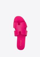 Sandale de damă cu decupaj geometric, roz, 98-DP-803-P-38, Fotografie 5