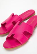 Sandale de damă cu decupaj geometric, roz, 98-DP-803-P-39, Fotografie 8