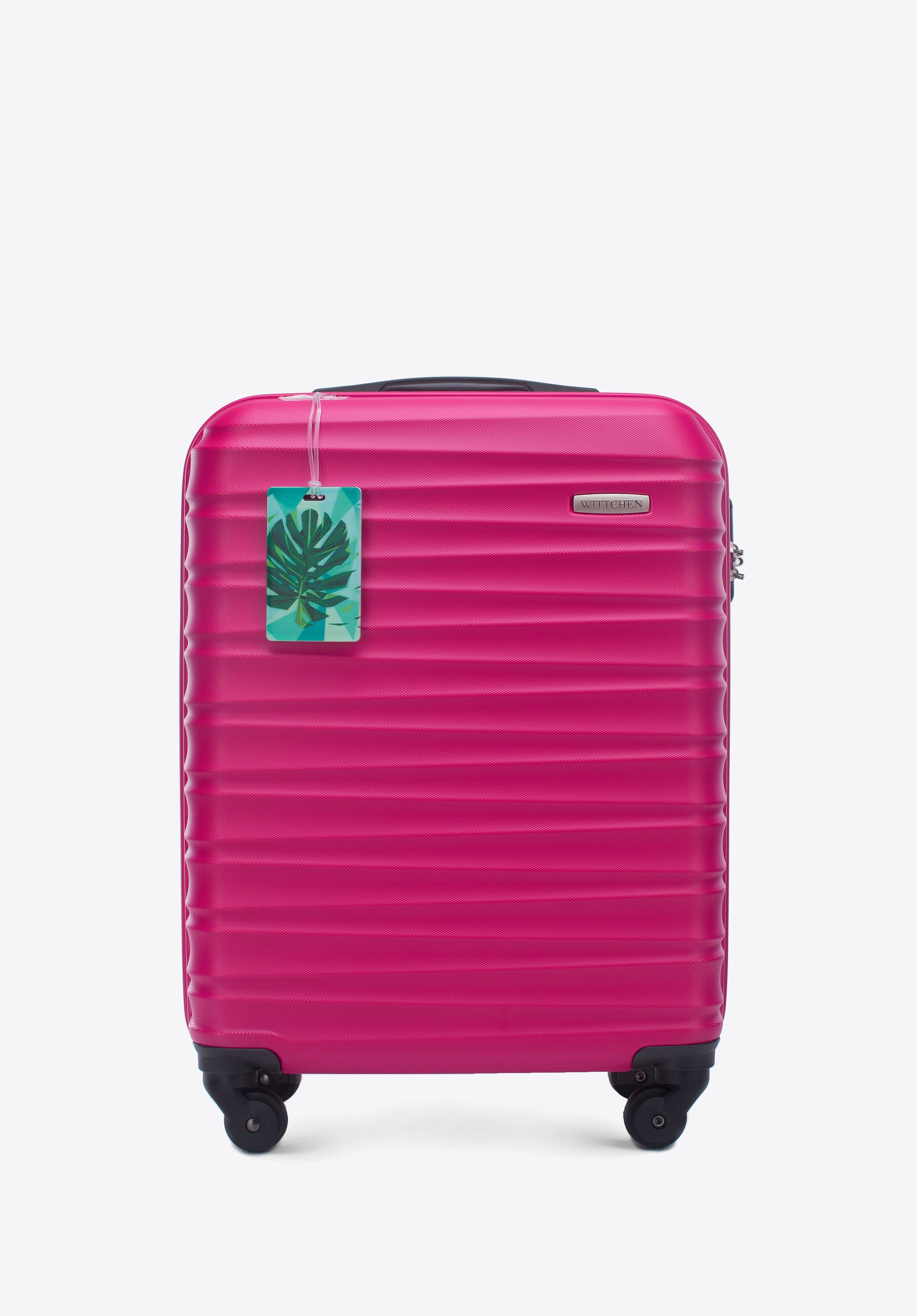 Valiză mică cu etichetă, roz, 56-3A-311-34Z, Fotografie 1