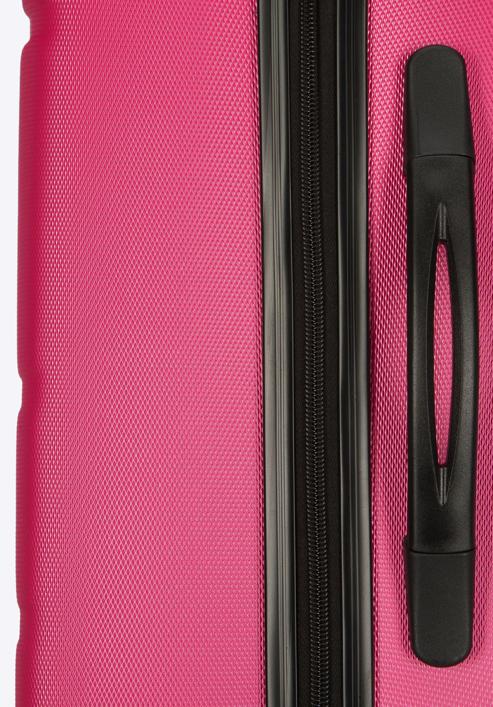 Set valize ABS canelate, roz, 56-3A-65S-90, Fotografie 12