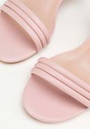 Sandale de damă cu toc, roz stins, 98-DP-205-Y-39, Fotografie 8