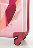 Valiză de cabină cu ABS și imprimeu, roz, 56-3A-641-55, Fotografie 10