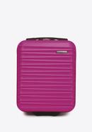 Valiza de cabina din ABS cu nervuri, roz, 56-3A-315-11, Fotografie 1