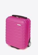 Valiza de cabina din ABS cu nervuri, roz, 56-3A-315-11, Fotografie 4