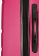 Valiză mare din ABS, canelată, roz, 56-3A-653-34, Fotografie 11