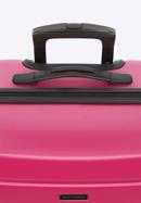 Valiză mare din ABS, canelată, roz, 56-3A-653-01, Fotografie 7