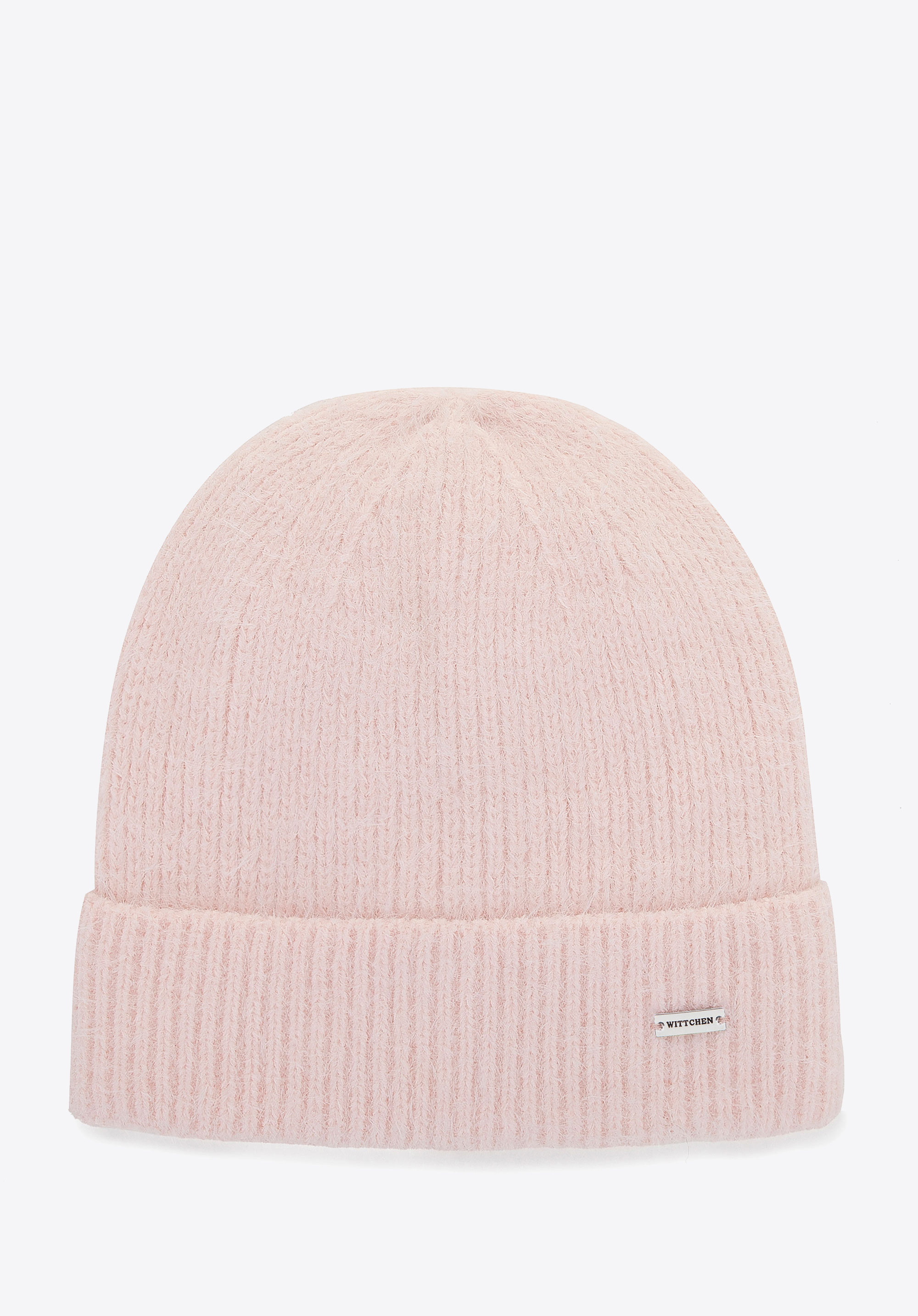 Жіноча зимова шапка з пухнастою текстурою, рожевий, 101-HF-002-P, Фото 1