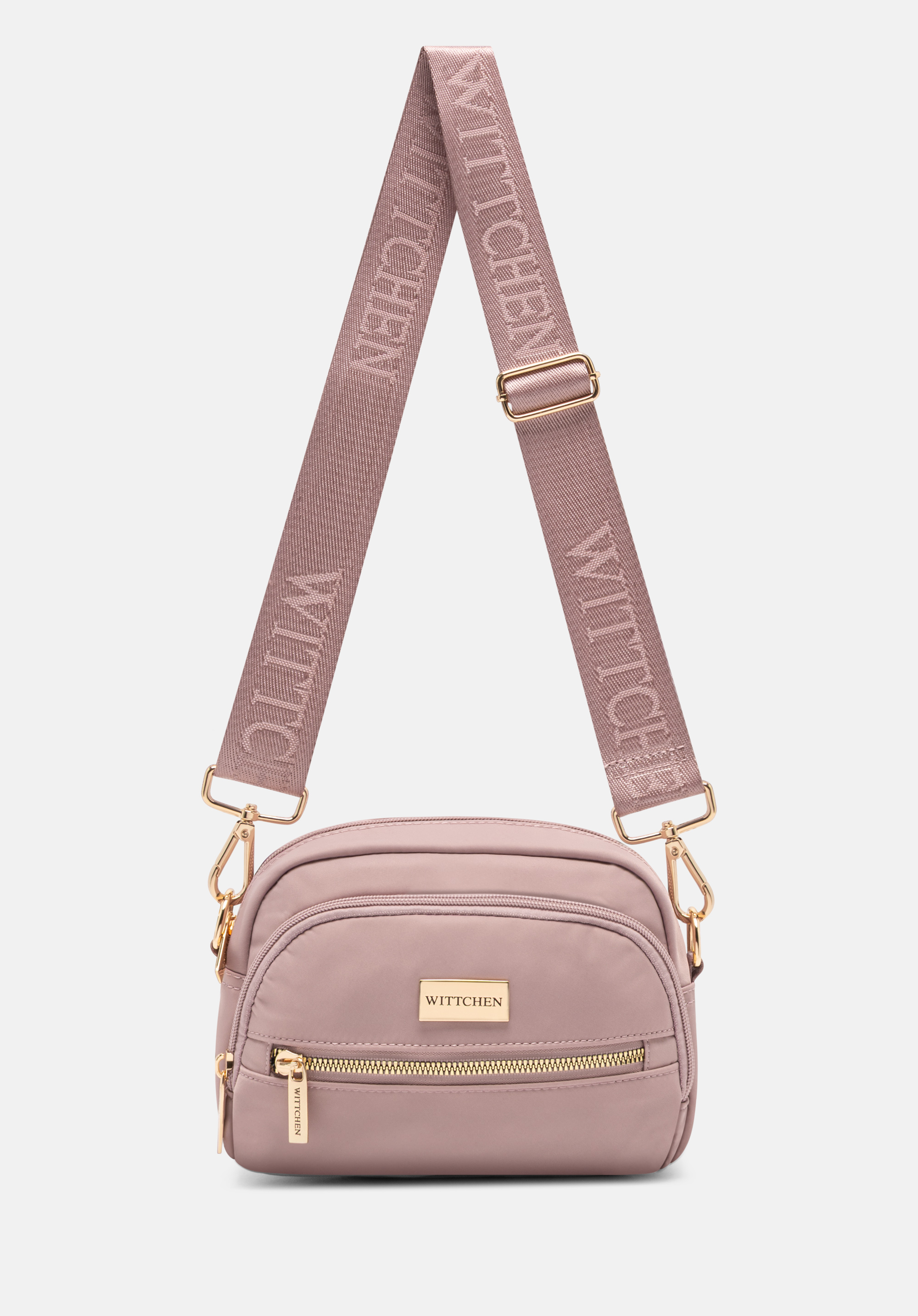 Жіноча нейлонова сумка, рожевий, 29-4P-203-34, Фото 1