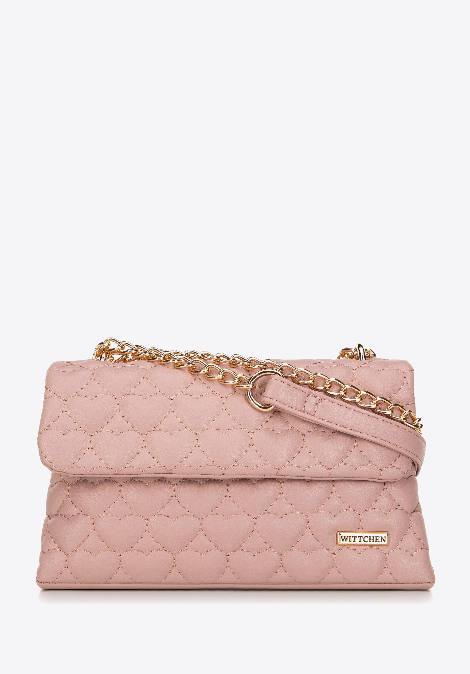 Жіноча міні-сумочка в формі серця, рожевий, 99-4Y-405-P, Фото 1