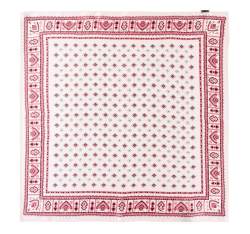 Шелковый платок, розово - коричневый, 93-7D-S01-10, Фотография 1
