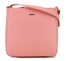 Женская  трапециевидная сумка через плечо, розовый, 29-4Y-005-PE, Фотография 1