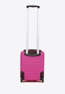ABS bordázott kézipoggyász bőrönd, rózsaszín, 56-3A-315-31, Fénykép 3