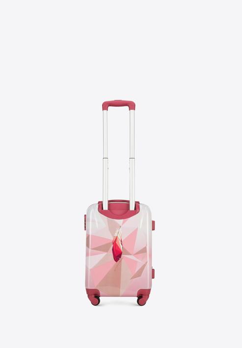 ABS kis kabinbőrönd, rózsaszín, 56-3A-641-85, Fénykép 3