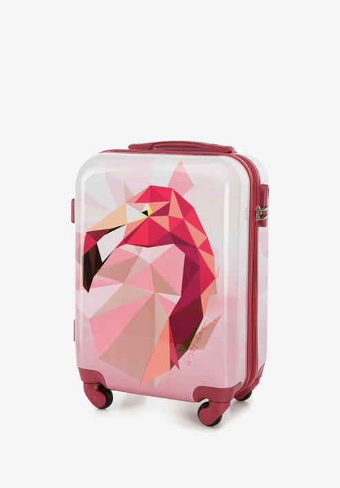 ABS kis kabinbőrönd, rózsaszín, 56-3A-641-85, Fénykép 4