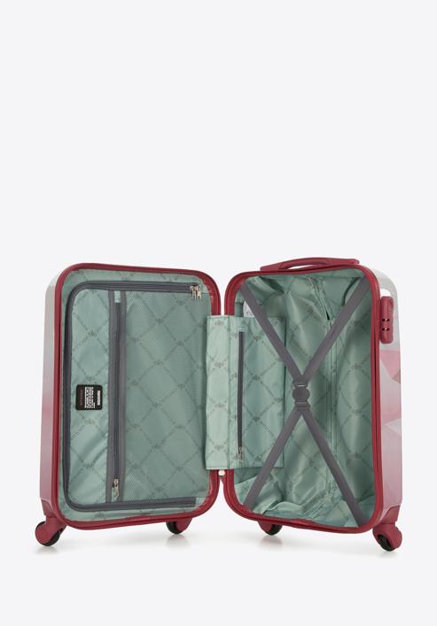 ABS kis kabinbőrönd, rózsaszín, 56-3A-641-85, Fénykép 5