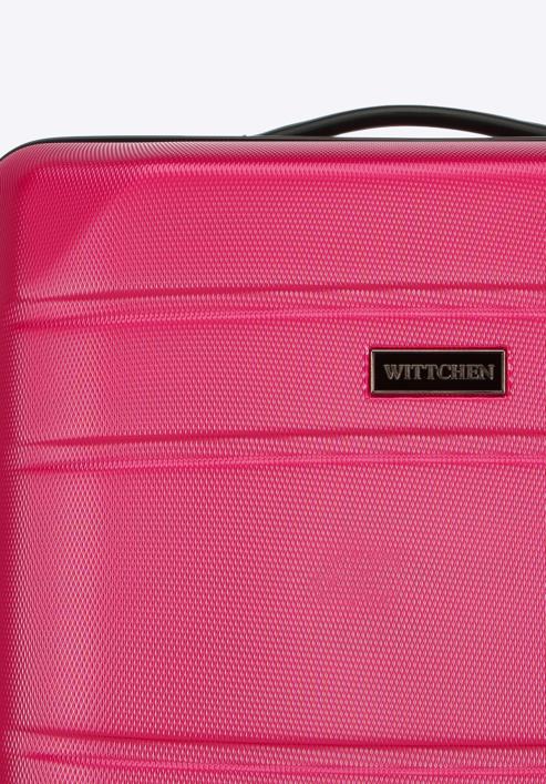 ABS közepes bőrönd, rózsaszín, 56-3A-652-10, Fénykép 10