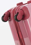 ABS közepes bőrönd mintás, rózsaszín, 56-3A-642-35, Fénykép 6
