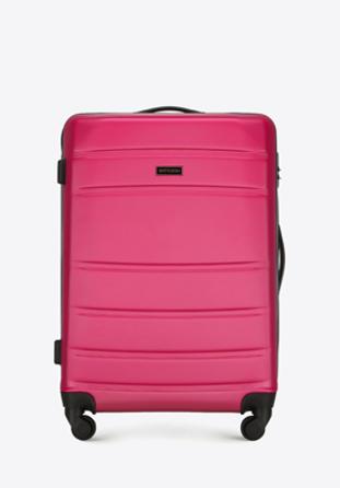 ABS közepes bőrönd, rózsaszín, 56-3A-652-34, Fénykép 1