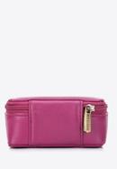 Bőr mini kozmetikai táska, rózsaszín, 98-2-003-N, Fénykép 4