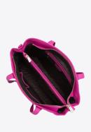 Bőr shopper táska, rózsaszín, 97-4E-008-4, Fénykép 4
