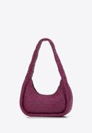 Fonott bőr bagett-táska, rózsaszín, 97-4E-510-1, Fénykép 2