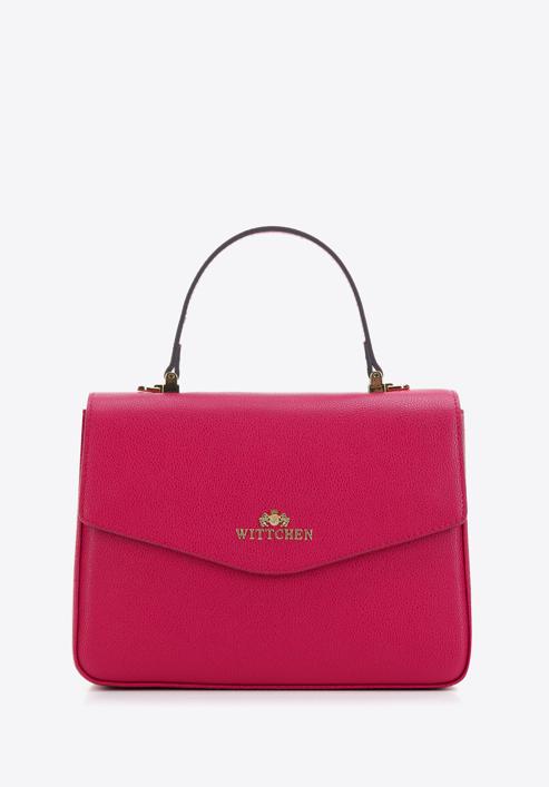Kis bőr táska, rózsaszín, 97-4E-623-N, Fénykép 1