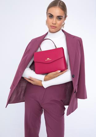 Kis bőr táska, rózsaszín, 97-4E-623-P, Fénykép 1