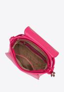 Műbőr geometrikus táska, rózsaszín, 96-4Y-714-P, Fénykép 3